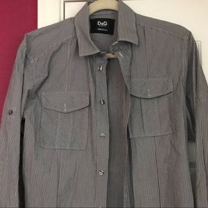 Dolce and gabana button up